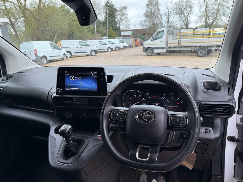 Toyota 1.5 BlueHDi Icon L1 H1 SWB PANEL VAN - WHITE