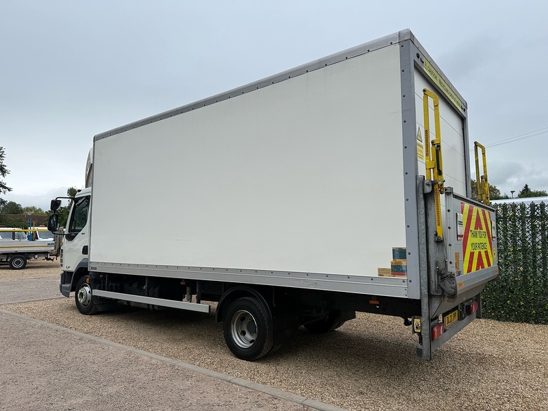 DAF Box Van With Taillift 7.5 Ton Manual 4 X 2 4.5 Box Van Diesel