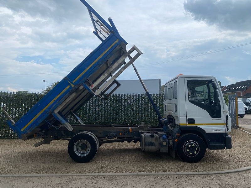 Iveco 75E16k Tipper 7.5 Ton 4 X 2 Manual 4.5 Tipper Manual Diesel
