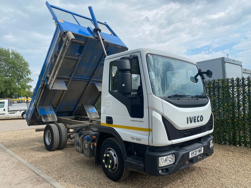 Iveco 75E16k Tipper 7.5 Ton 4 X 2 Manual 4.5 Tipper Manual Diesel