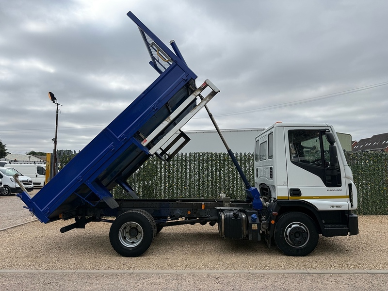 Iveco 75E16k Tipper 7.5 Ton 4 X 2 Manual 4.5 Tipper Manual Diesel