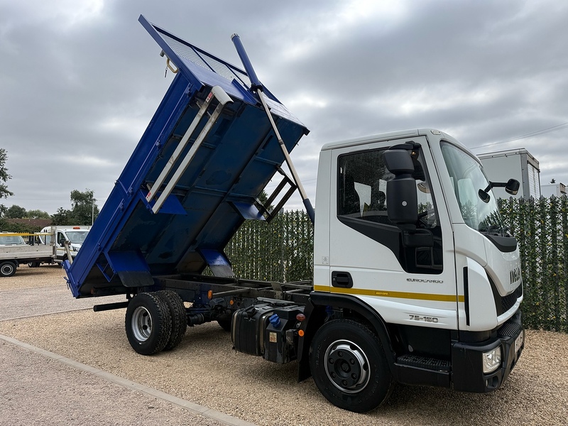 Iveco 75E16k Tipper 7.5 Ton 4 X 2 Manual 4.5 Tipper Manual Diesel