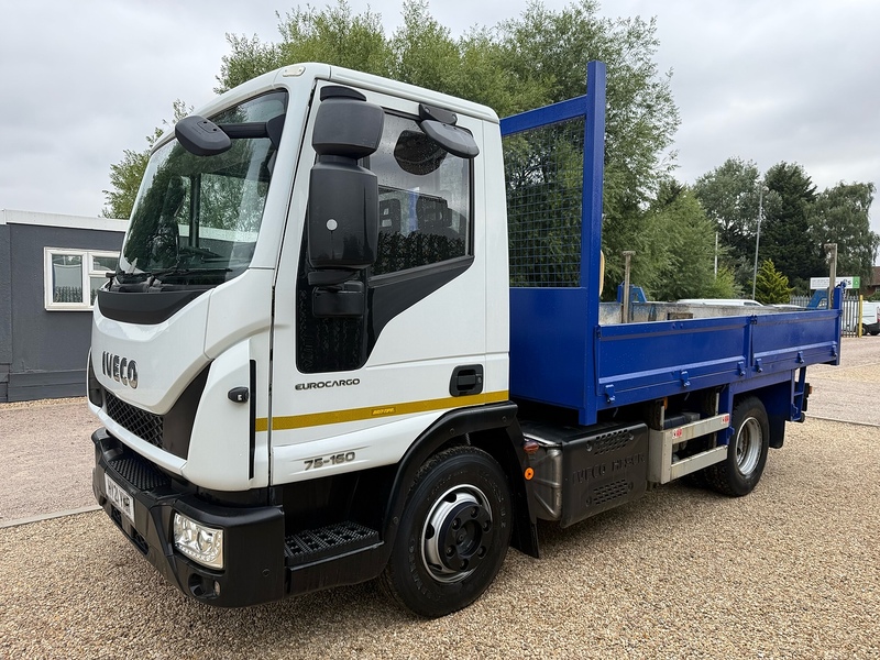 Iveco 75E16k Tipper 7.5 Ton 4 X 2 Manual 4.5 Tipper Manual Diesel