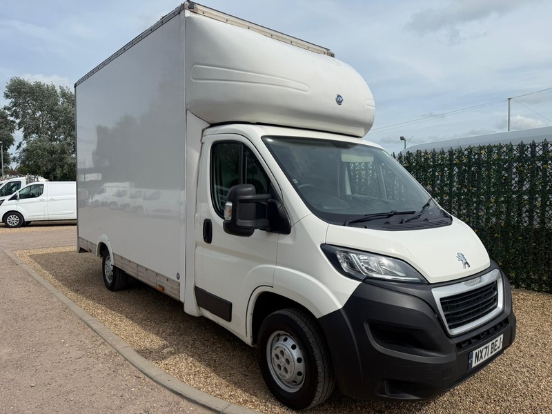 Peugeot BlueHDi 335 Built for Business L3 LWB LO LOADER LUTON VAN - WHITE