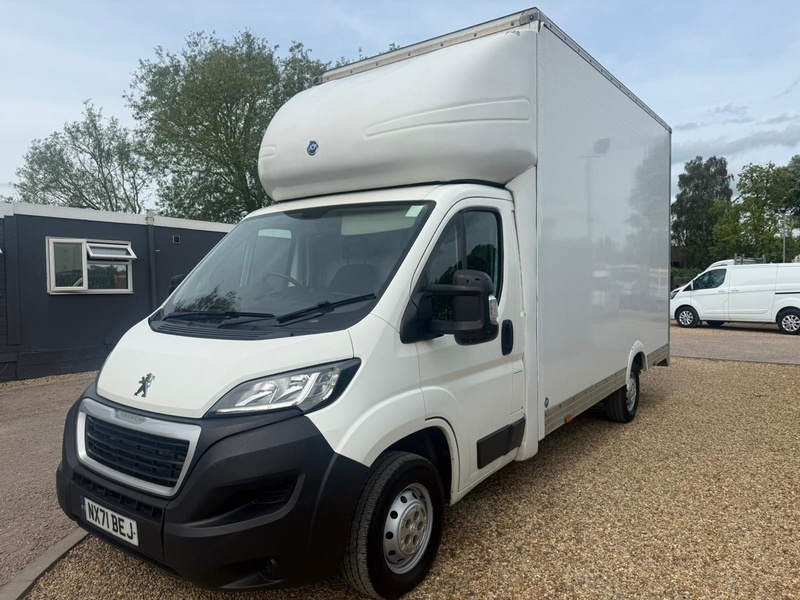 Peugeot BlueHDi 335 Built for Business L3 LWB LO LOADER LUTON VAN - WHITE