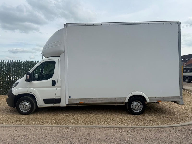 Peugeot BlueHDi 335 Built for Business L3 LWB LO LOADER LUTON VAN - WHITE