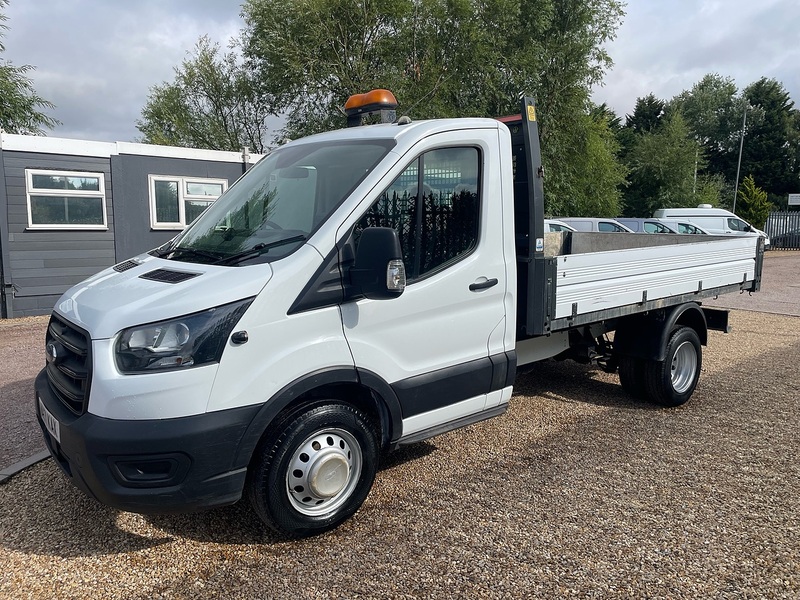 Ford 350 2.0 EcoBlue Leader MWB TIPPER - WHITE