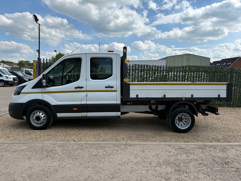Ford 350 EcoBlue Leader 2.0 DOUBLE CAB TIPPER - WHITE