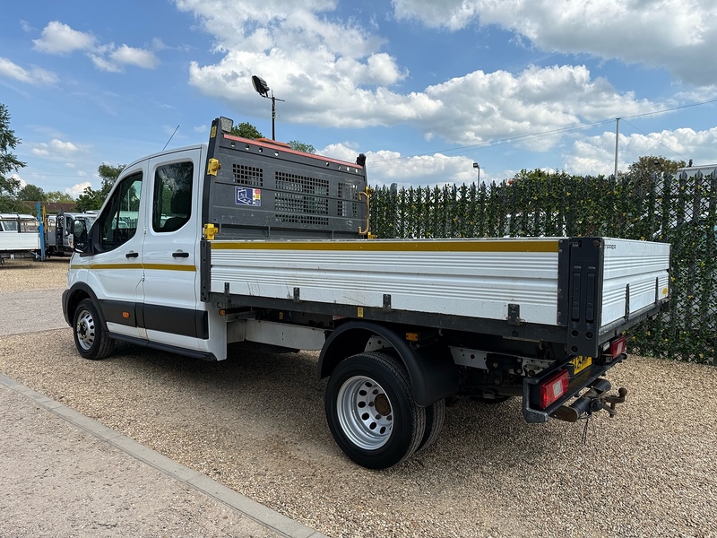 Ford 350 EcoBlue Leader 2.0 DOUBLE CAB TIPPER - WHITE