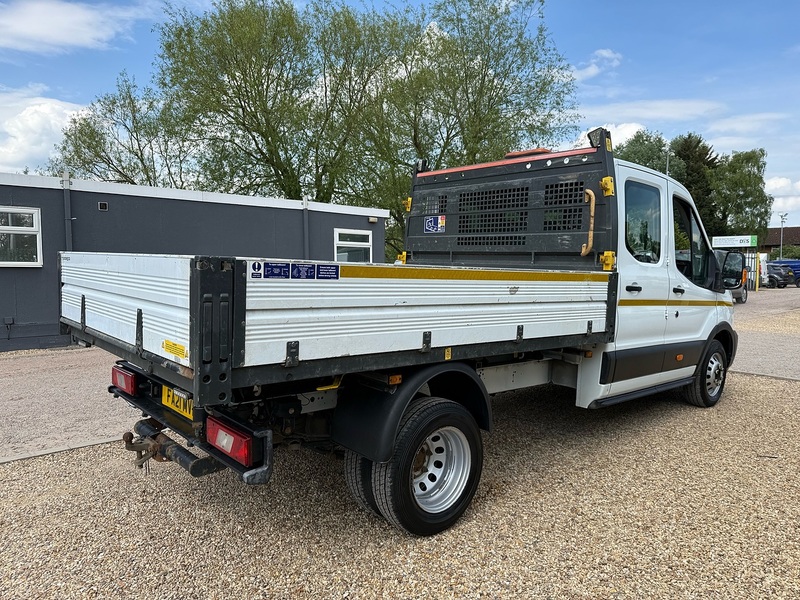 Ford 350 EcoBlue Leader 2.0 DOUBLE CAB TIPPER - WHITE