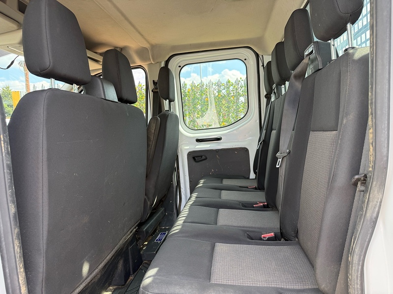 Ford 350 EcoBlue Leader 2.0 DOUBLE CAB TIPPER - WHITE