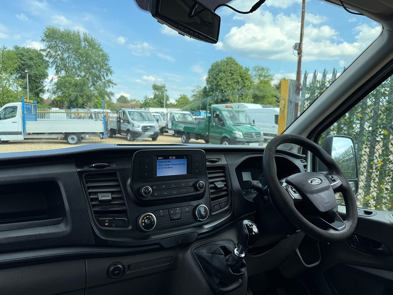 Ford 350 EcoBlue Leader 2.0 DOUBLE CAB TIPPER - WHITE