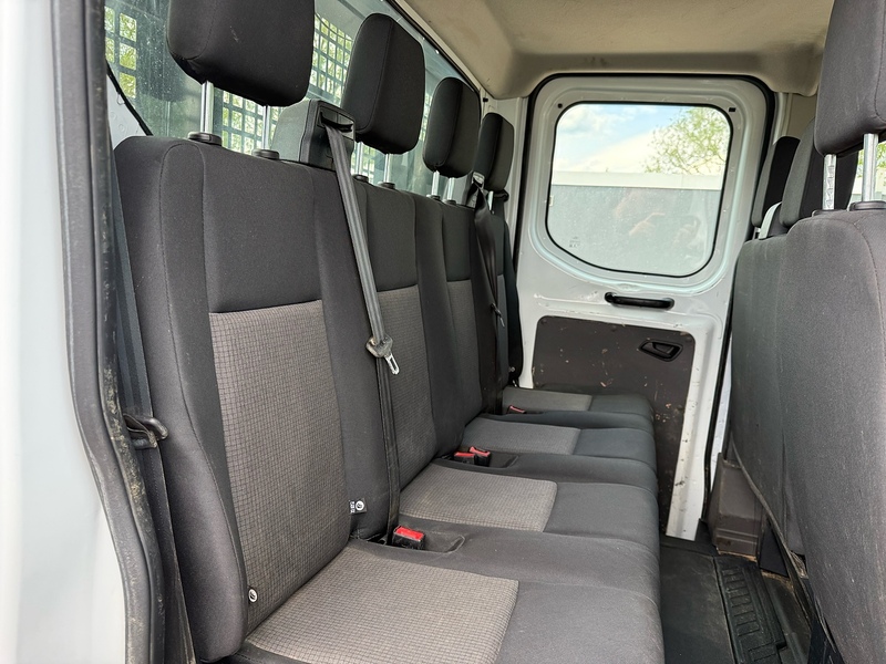 Ford 350 EcoBlue Leader 2.0 DOUBLE CAB TIPPER - WHITE