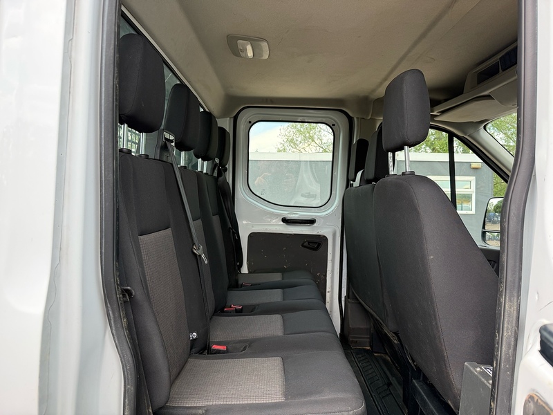 Ford 350 EcoBlue Leader 2.0 DOUBLE CAB TIPPER - WHITE
