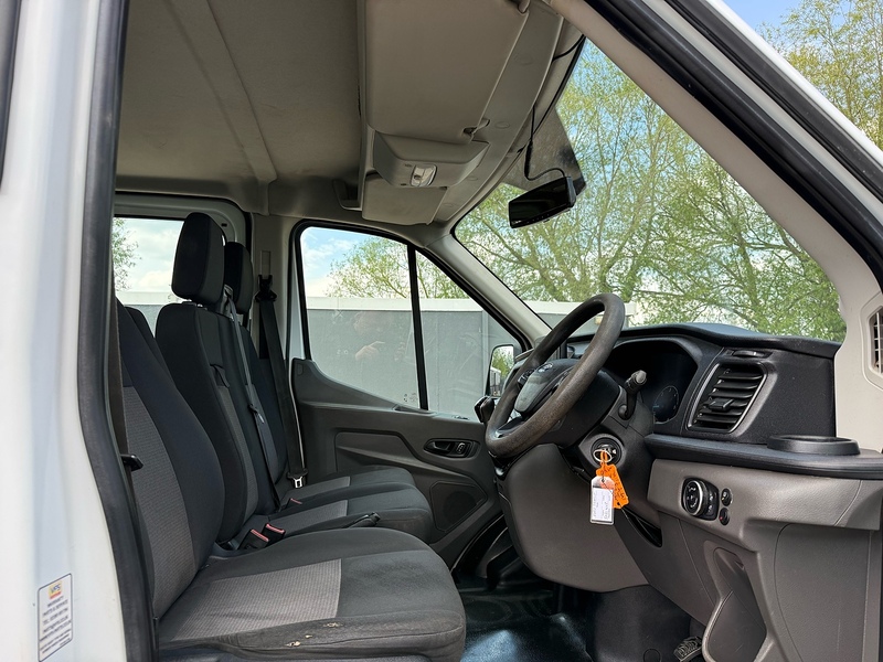 Ford 350 EcoBlue Leader 2.0 DOUBLE CAB TIPPER - WHITE
