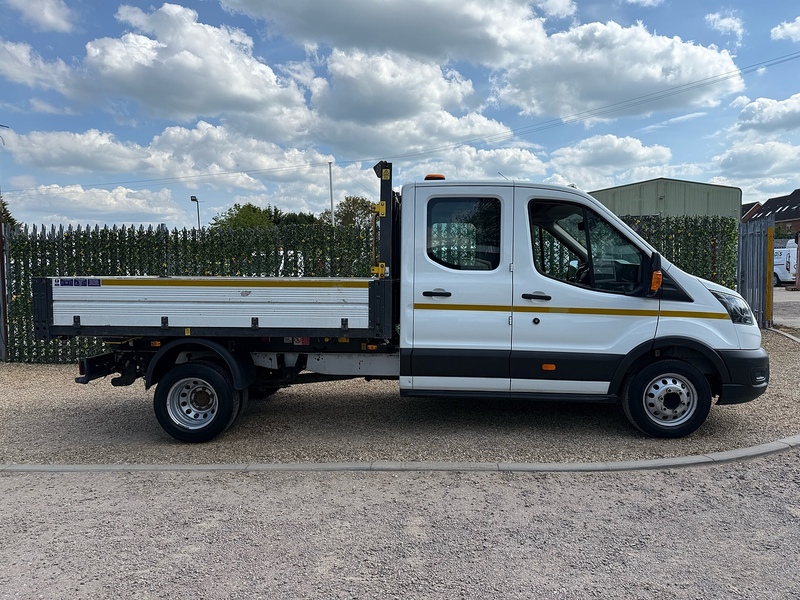 Ford 350 EcoBlue Leader 2.0 DOUBLE CAB TIPPER - WHITE
