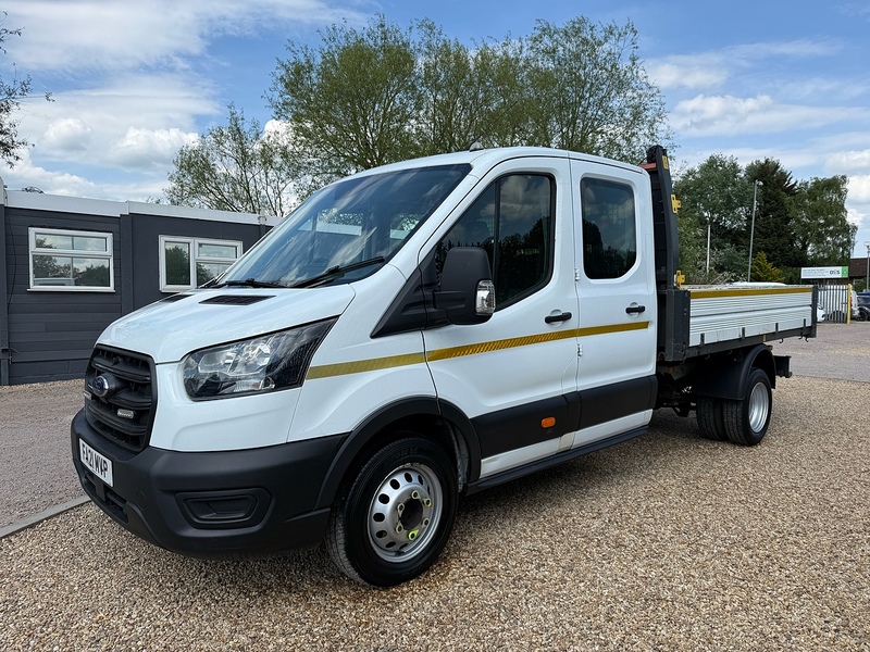 Ford 350 EcoBlue Leader 2.0 DOUBLE CAB TIPPER - WHITE