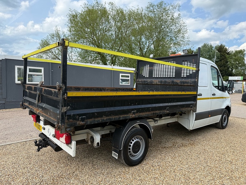 Mercedes-Benz 314 2.1 CDI L3 LWB DOUBLE CAB TIPPER - STORAGE CAB