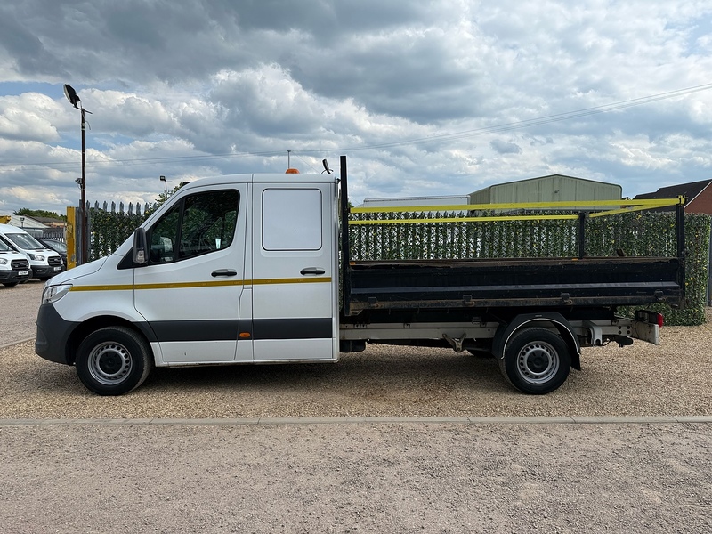 Mercedes-Benz 314 2.1 CDI L3 LWB DOUBLE CAB TIPPER - STORAGE CAB