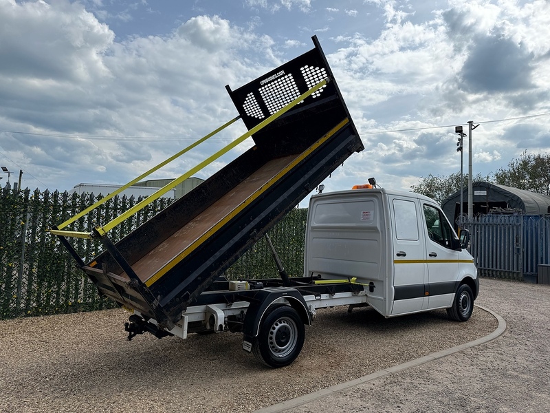 Mercedes-Benz 314 2.1 CDI L3 LWB DOUBLE CAB TIPPER - STORAGE CAB