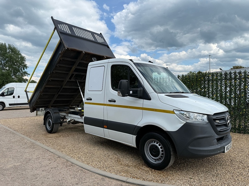 Mercedes-Benz 314 2.1 CDI L3 LWB DOUBLE CAB TIPPER - STORAGE CAB