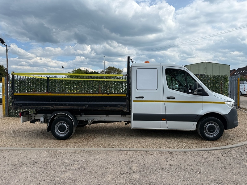 Mercedes-Benz 314 2.1 CDI L3 LWB DOUBLE CAB TIPPER - STORAGE CAB