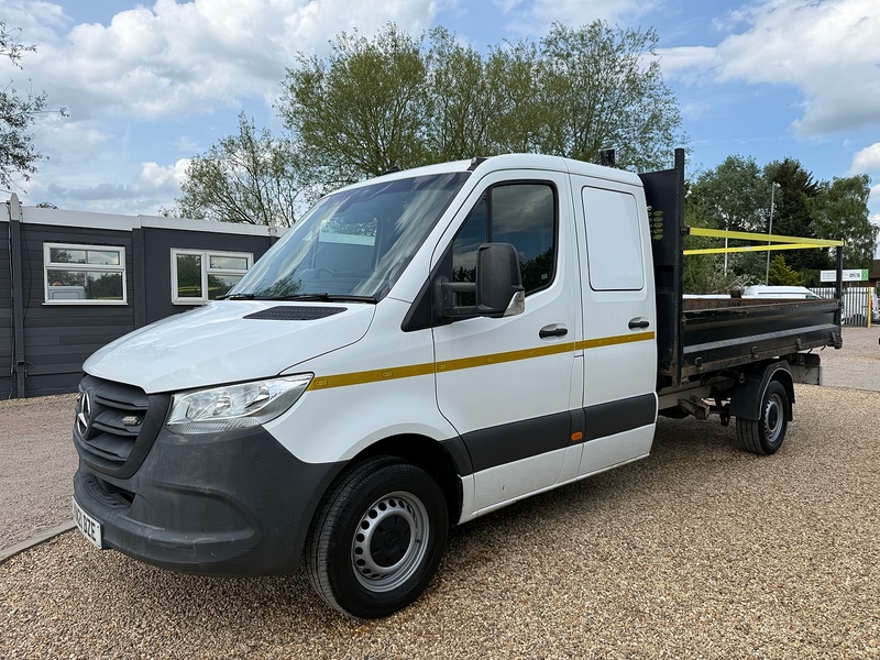 Mercedes-Benz 314 2.1 CDI L3 LWB DOUBLE CAB TIPPER - STORAGE CAB
