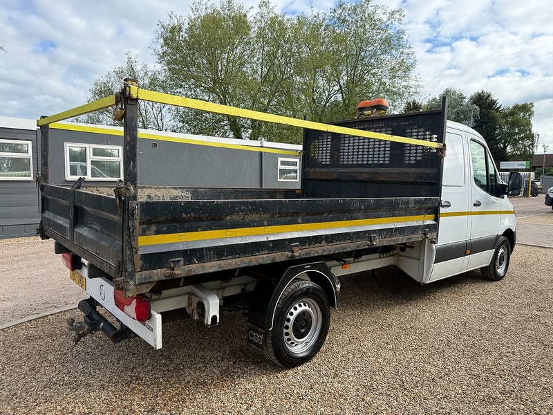 Mercedes-Benz 314 2.1 CDI L3 LWB DOUBLE CAB TIPPER - STORAGE CAB