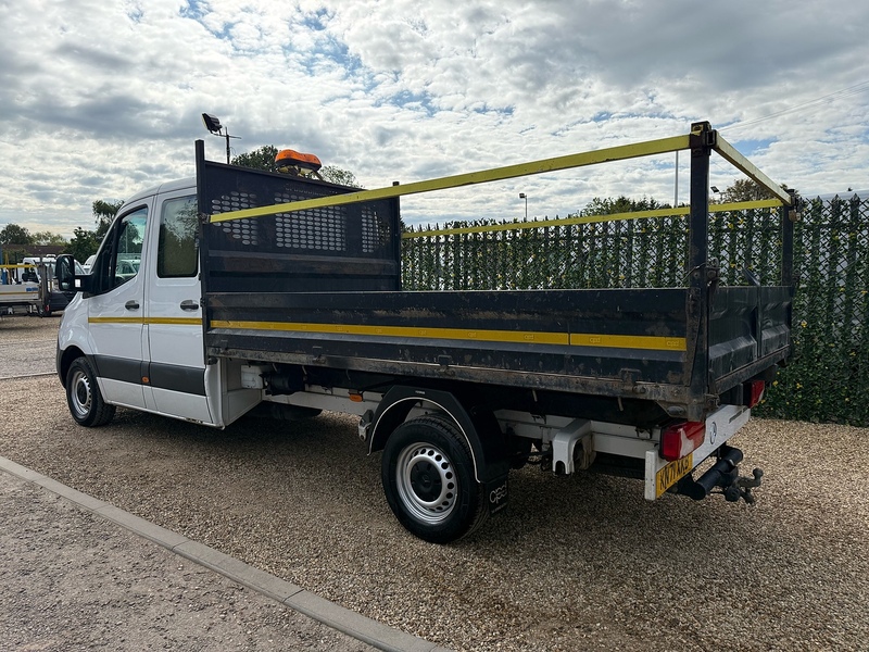 Mercedes-Benz 314 2.1 CDI L3 LWB DOUBLE CAB TIPPER - STORAGE CAB