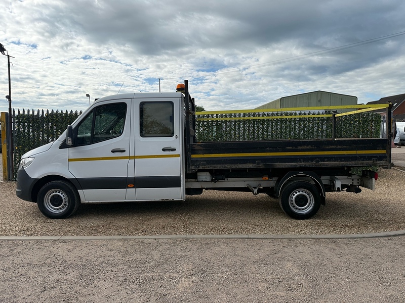 Mercedes-Benz 314 2.1 CDI L3 LWB DOUBLE CAB TIPPER - STORAGE CAB