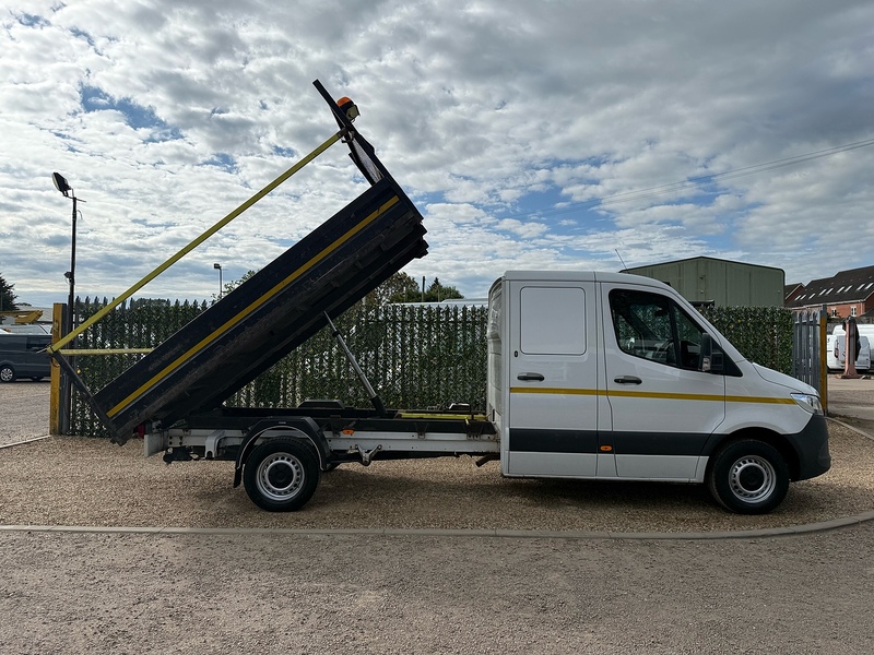 Mercedes-Benz 314 2.1 CDI L3 LWB DOUBLE CAB TIPPER - STORAGE CAB