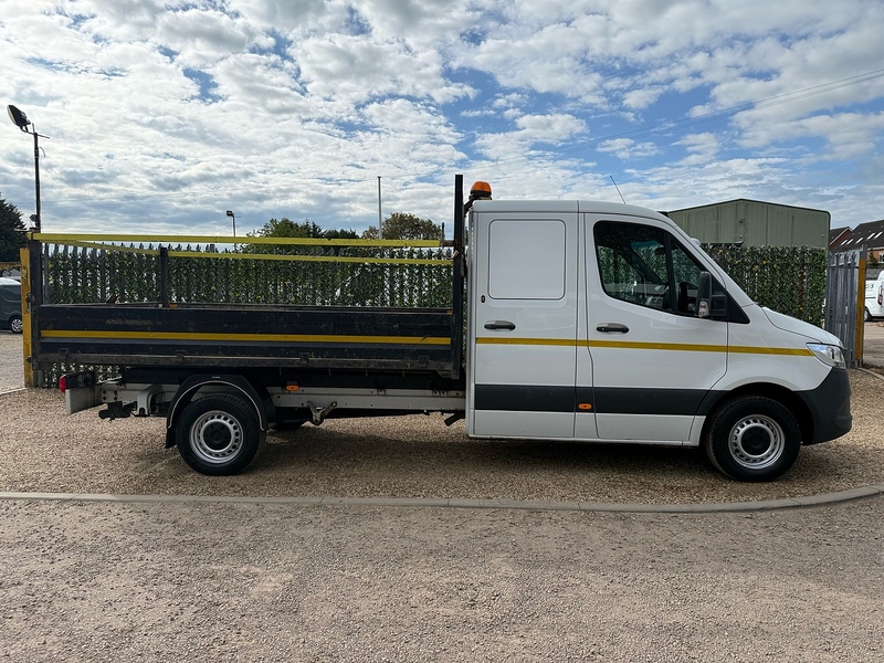 Mercedes-Benz 314 2.1 CDI L3 LWB DOUBLE CAB TIPPER - STORAGE CAB