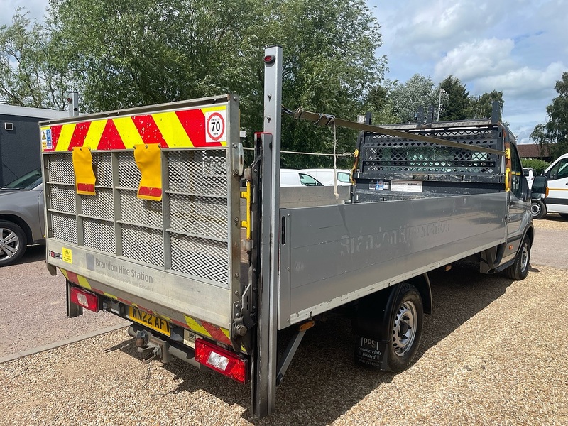 Ford 350 2.0 EcoBlue Leader L4 XLWB DROPSIDE TAIL LIFT - SILVER