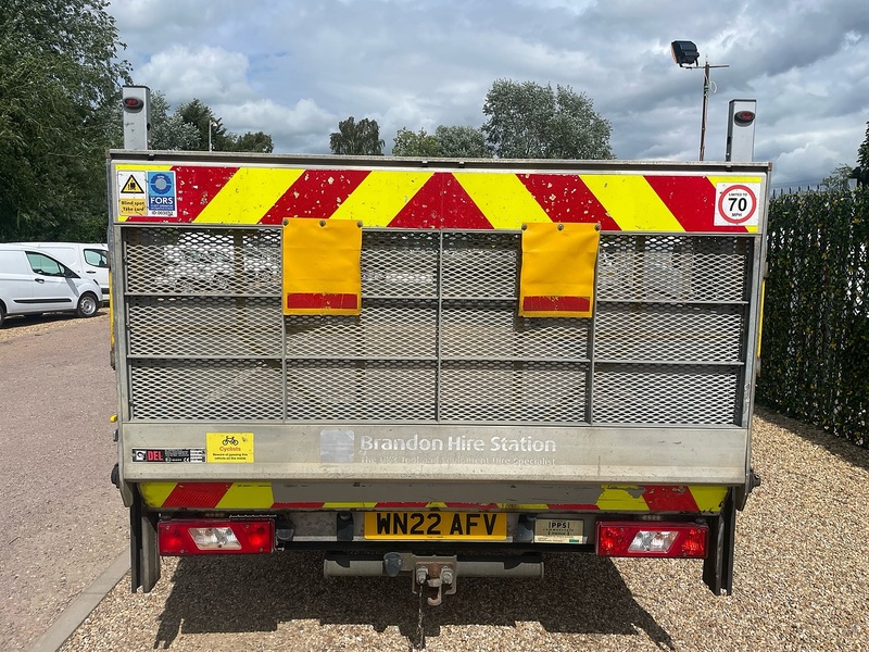 Ford 350 2.0 EcoBlue Leader L4 XLWB DROPSIDE TAIL LIFT - SILVER