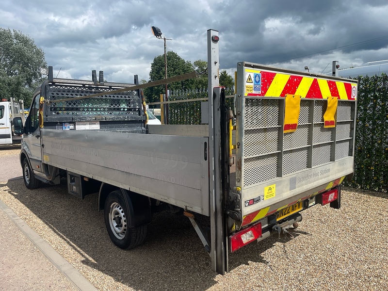 Ford 350 2.0 EcoBlue Leader L4 XLWB DROPSIDE TAIL LIFT - SILVER