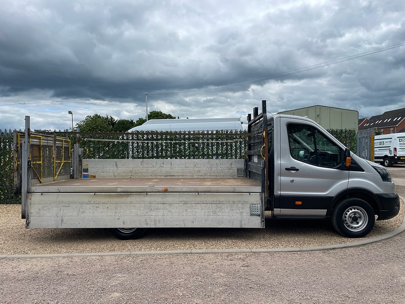 Ford 350 2.0 EcoBlue Leader L4 XLWB DROPSIDE TAIL LIFT - SILVER