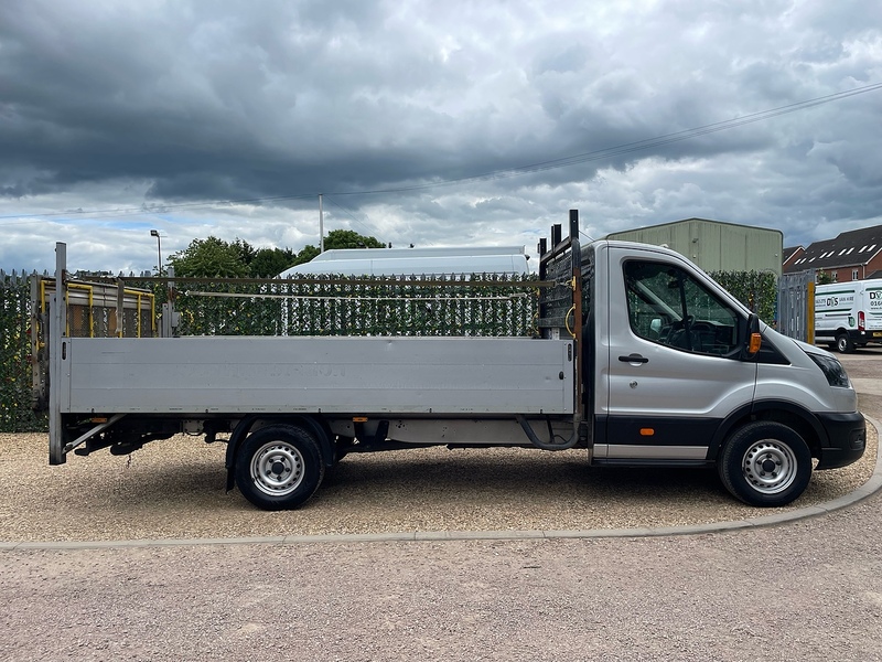 Ford 350 2.0 EcoBlue Leader L4 XLWB DROPSIDE TAIL LIFT - SILVER
