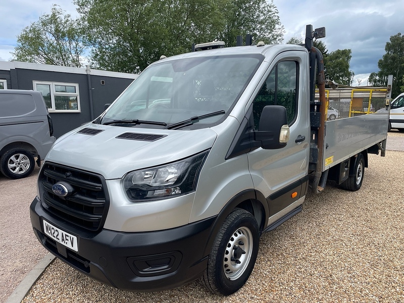 Ford 350 2.0 EcoBlue Leader L4 XLWB DROPSIDE TAIL LIFT - SILVER