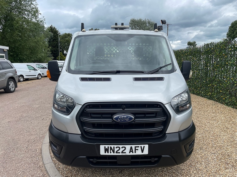 Ford 350 2.0 EcoBlue Leader L4 XLWB DROPSIDE TAIL LIFT - SILVER