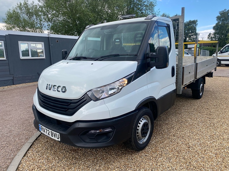 Iveco D HPI 14V 35S 3000 2.3 L3 LWB 14FT DROPSIDE - WHITE