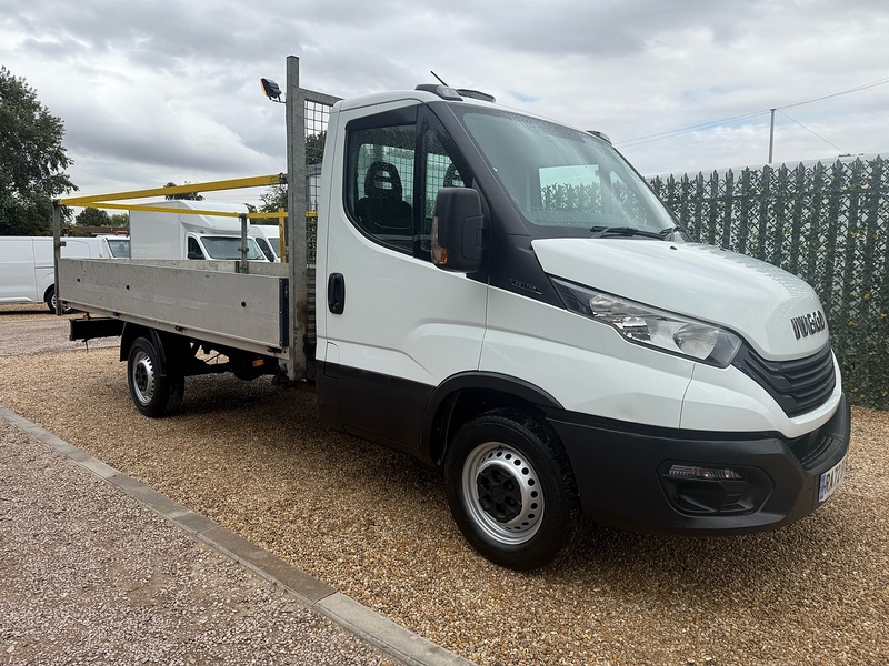Iveco D HPI 14V 35S 3000 2.3 L3 LWB 14FT DROPSIDE - WHITE