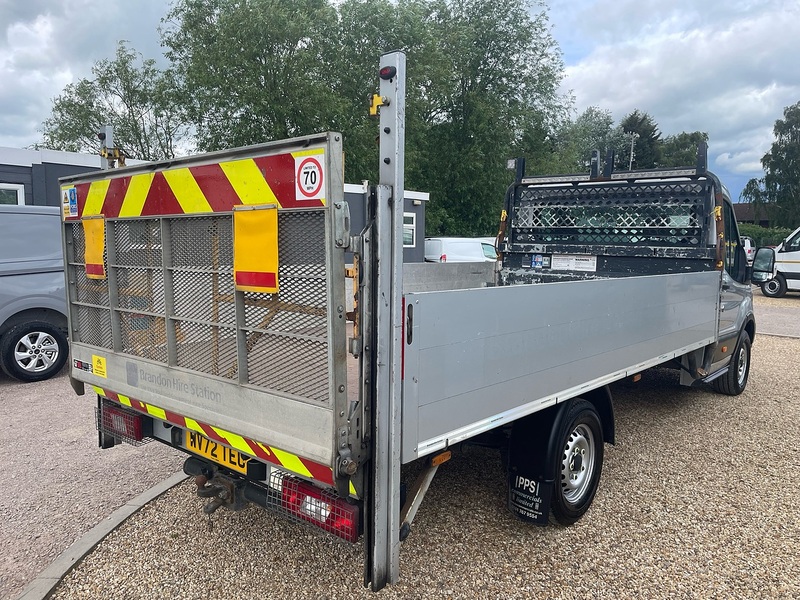 Ford 350 2.0 EcoBlue Leader L4 XLWB DROPSIDE TAIL LIFT - SILVER
