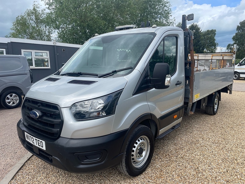 Ford 350 2.0 EcoBlue Leader L4 XLWB DROPSIDE TAIL LIFT - SILVER