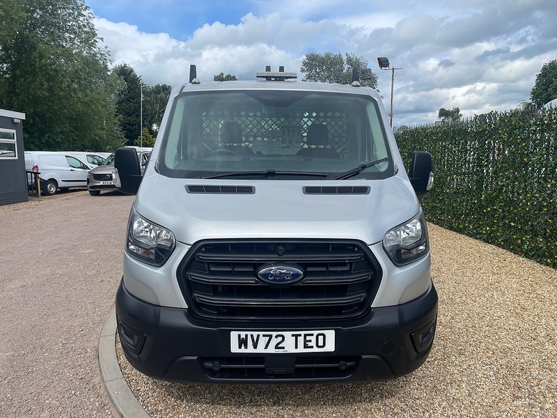 Ford 350 2.0 EcoBlue Leader L4 XLWB DROPSIDE TAIL LIFT - SILVER