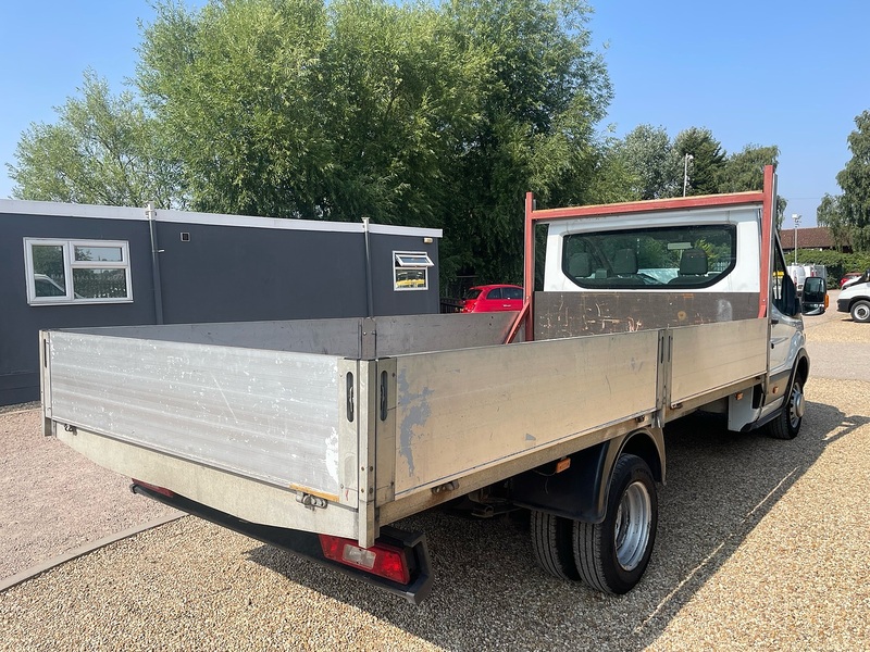 Ford 350 2.0 EcoBlue L4 XLWB DROPSIDE DRW - WHITE