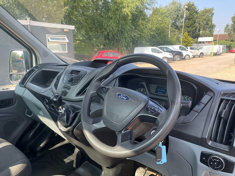 Ford 350 2.0 EcoBlue L4 XLWB DROPSIDE DRW - WHITE