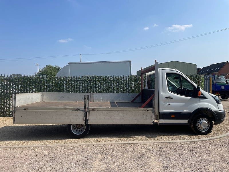 Ford 350 2.0 EcoBlue L4 XLWB DROPSIDE DRW - WHITE