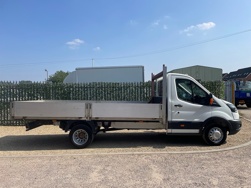 Ford 350 2.0 EcoBlue L4 XLWB DROPSIDE DRW - WHITE