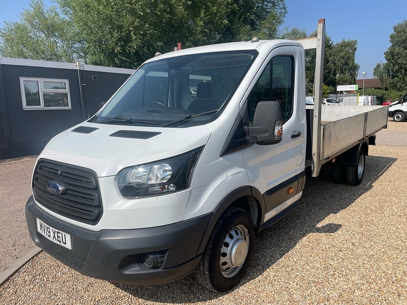 Ford 350 2.0 EcoBlue L4 XLWB DROPSIDE DRW - WHITE