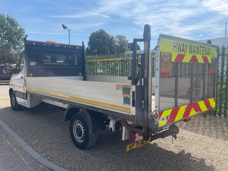 Mercedes-Benz 315 2.0 CDI Progressive L3 LWB 14FT DROPSIDE TAIL LIFT - WHITE